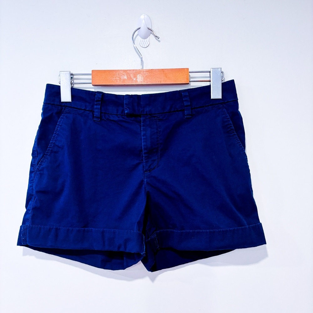 H&M Navy tailored shorts‎ | Casual minimalist summer | Size 2